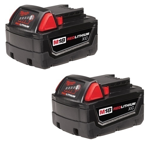 Milwaukee M18 REDLITHIUM XC Extended Capacity Battery (2 Pack) from GME Supply