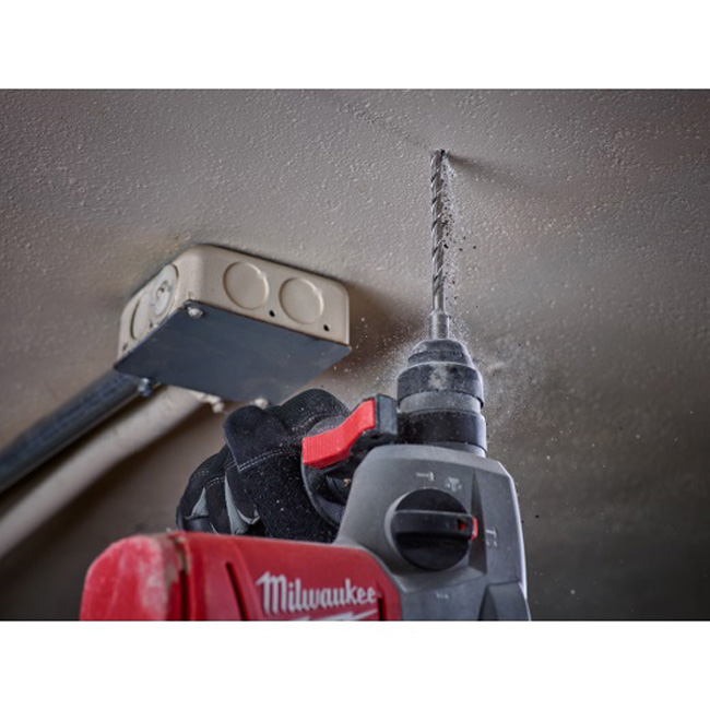 Milwaukee SDS PLUS M2 2-Cutter 5/32 in. x 6 in. Drill Bit-5 Pack