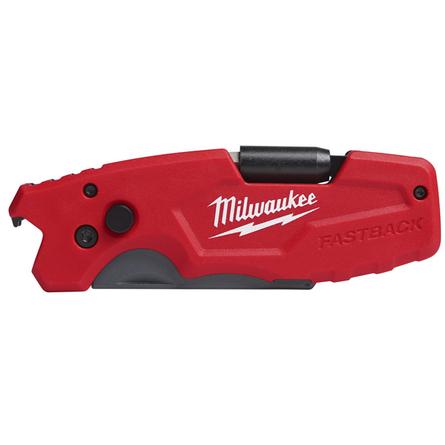 Milwaukee FASTBACK 6-in-1 Folding Utility Knife - GME Supply