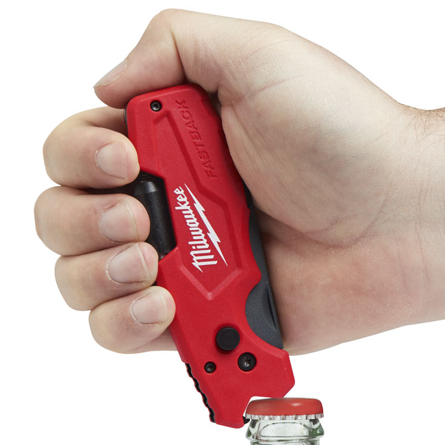 Milwaukee FASTBACKTM 6in1 Folding Utility Knife from GME Supply
