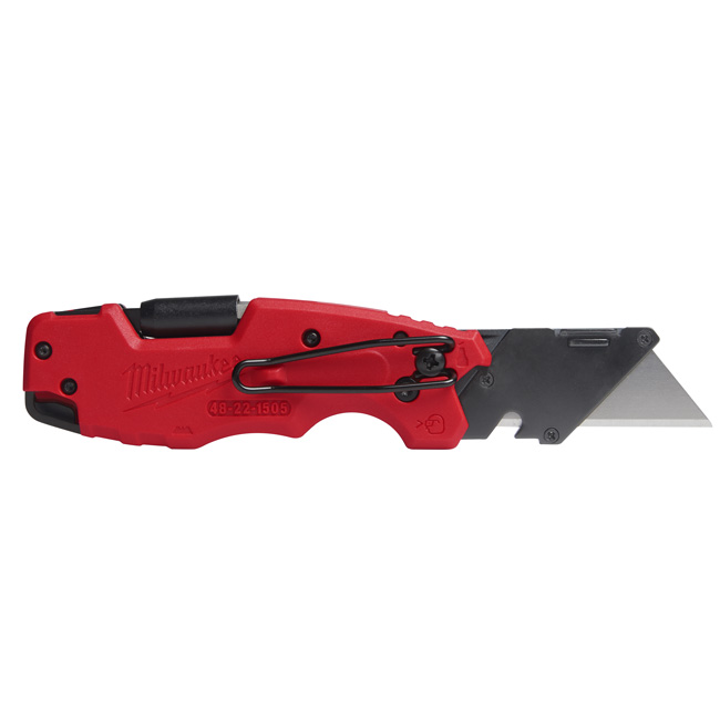 Milwaukee FASTBACKTM 6in1 Folding Utility Knife from GME Supply