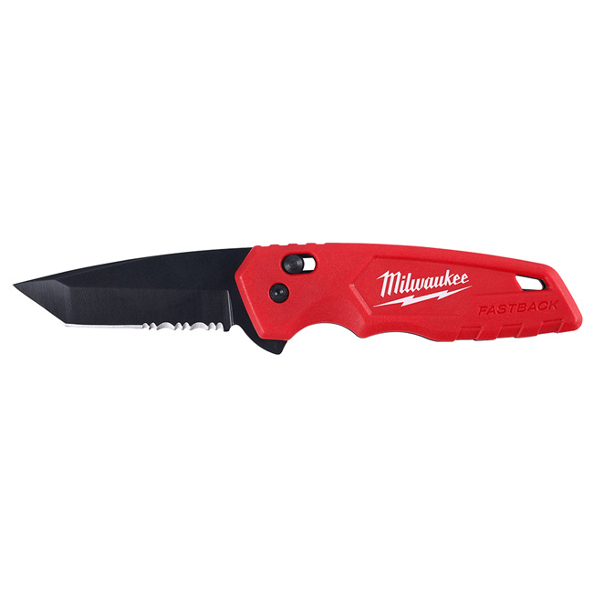 Milwaukee FASTBACK Spring Assisted Folding Knife from GME Supply