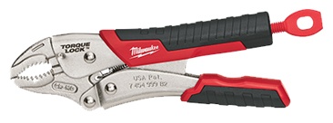 Milwaukee 7 Inch TORQUE LOCK Curved Jaw Locking Pliers from GME Supply