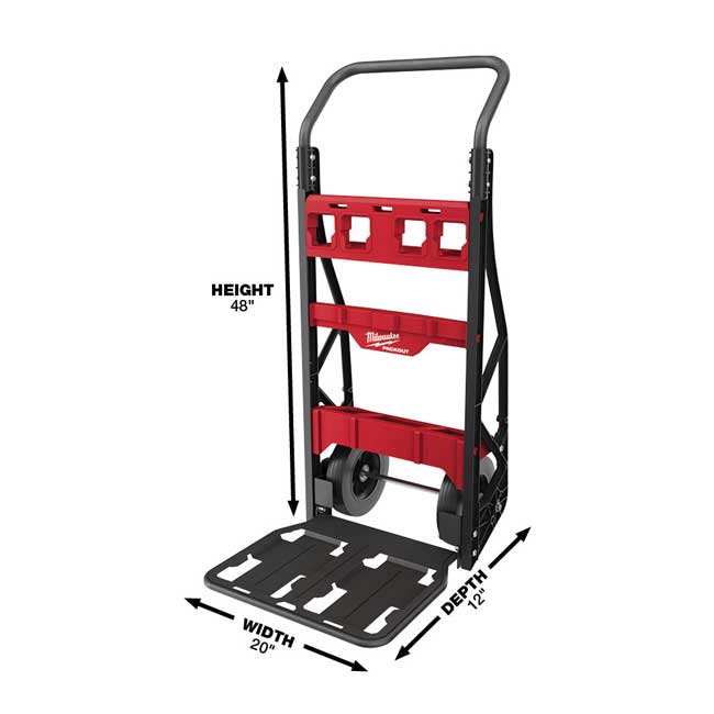 Milwaukee PACKOUT 2-Wheel Cart from GME Supply