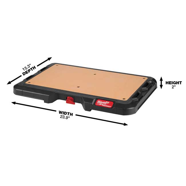 Milwaukee PACKOUT Customizable Work Top from GME Supply