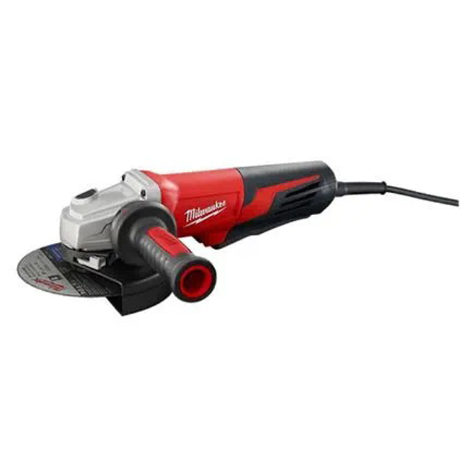 Milwaukee 13 Amp 6 Inch Small Angle Grinder Paddle, No-Lock from GME Supply
