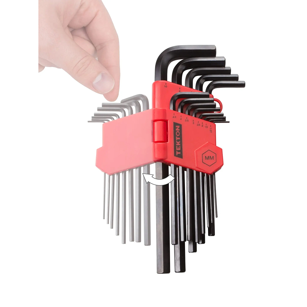 Tekton 13-Piece Hex Key Wrench Set (1.27mm to 10mm) from GME Supply
