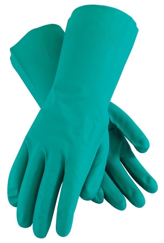 PIP Assurance 11 MM Unsupported Unline Nitrile Glove with Raised Diamond Grip (Dozen) from GME Supply