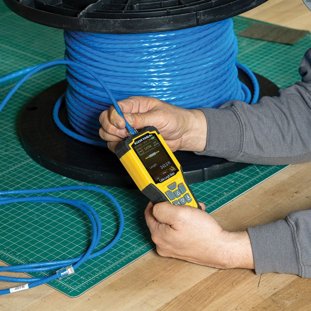 Electrical cable length meter