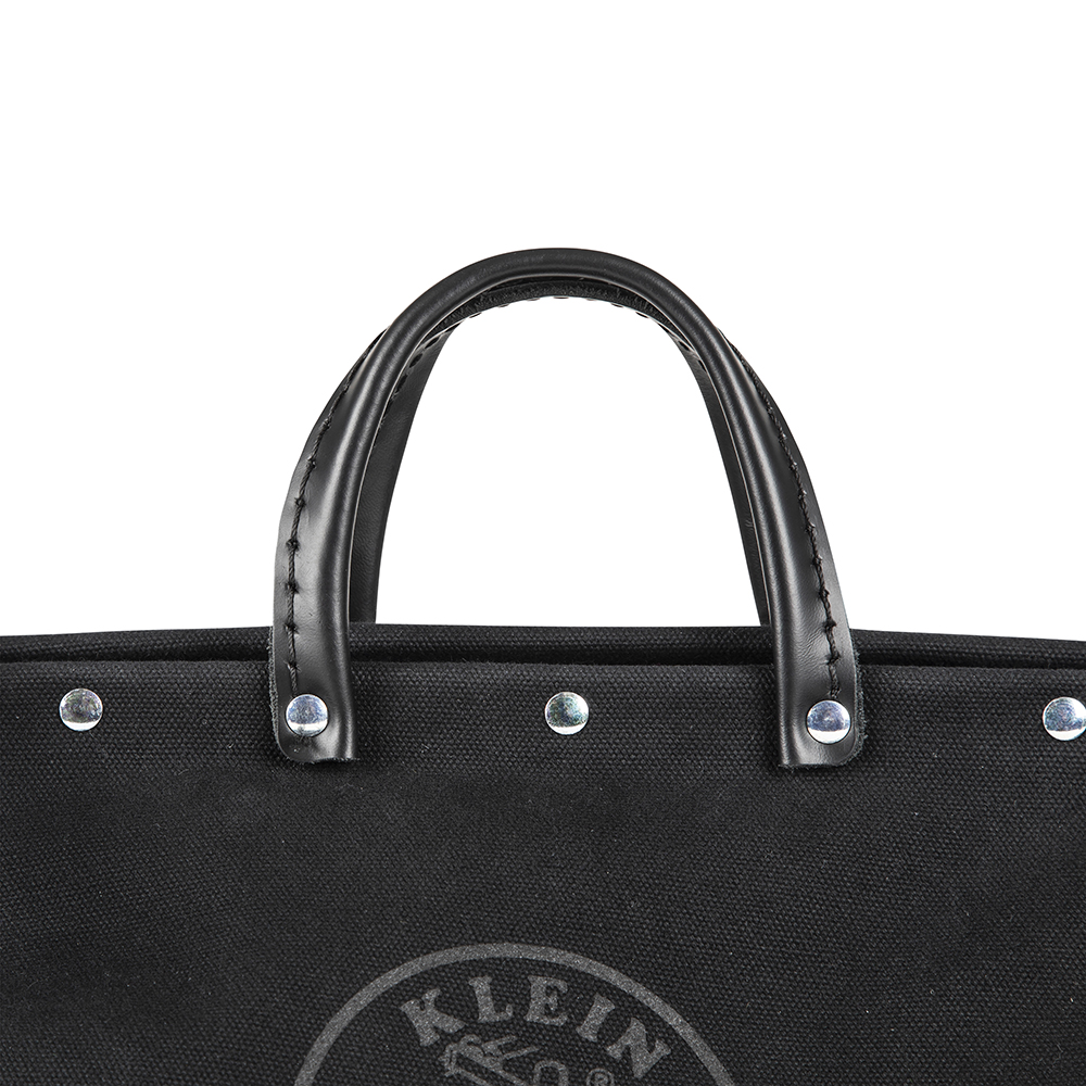 Klein Tools Black Canvas Deluxe Tool Bag from GME Supply