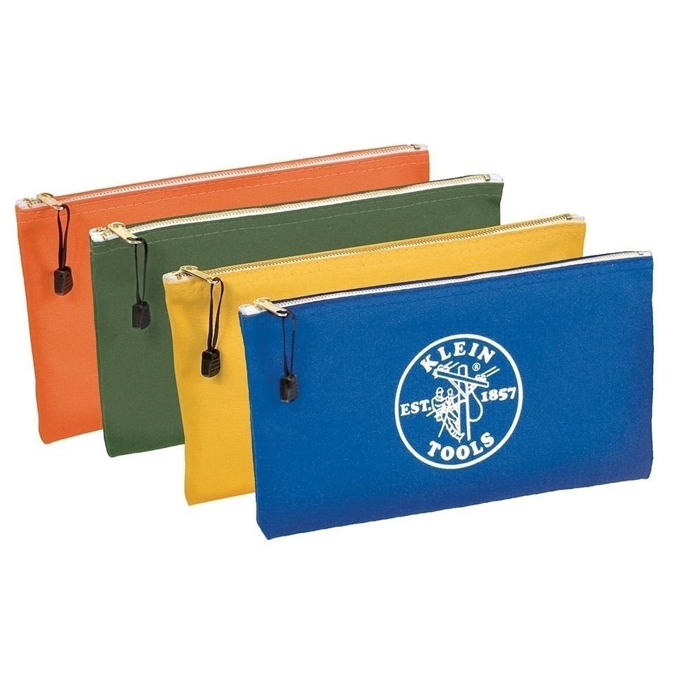5140 Klein Zipper Bags-Canvas, 4-Pack from GME Supply
