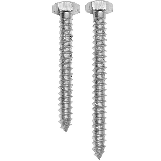 CTS Hex Head 5/16 Inch Zinc Lag Screws (Box of 100) from GME Supply