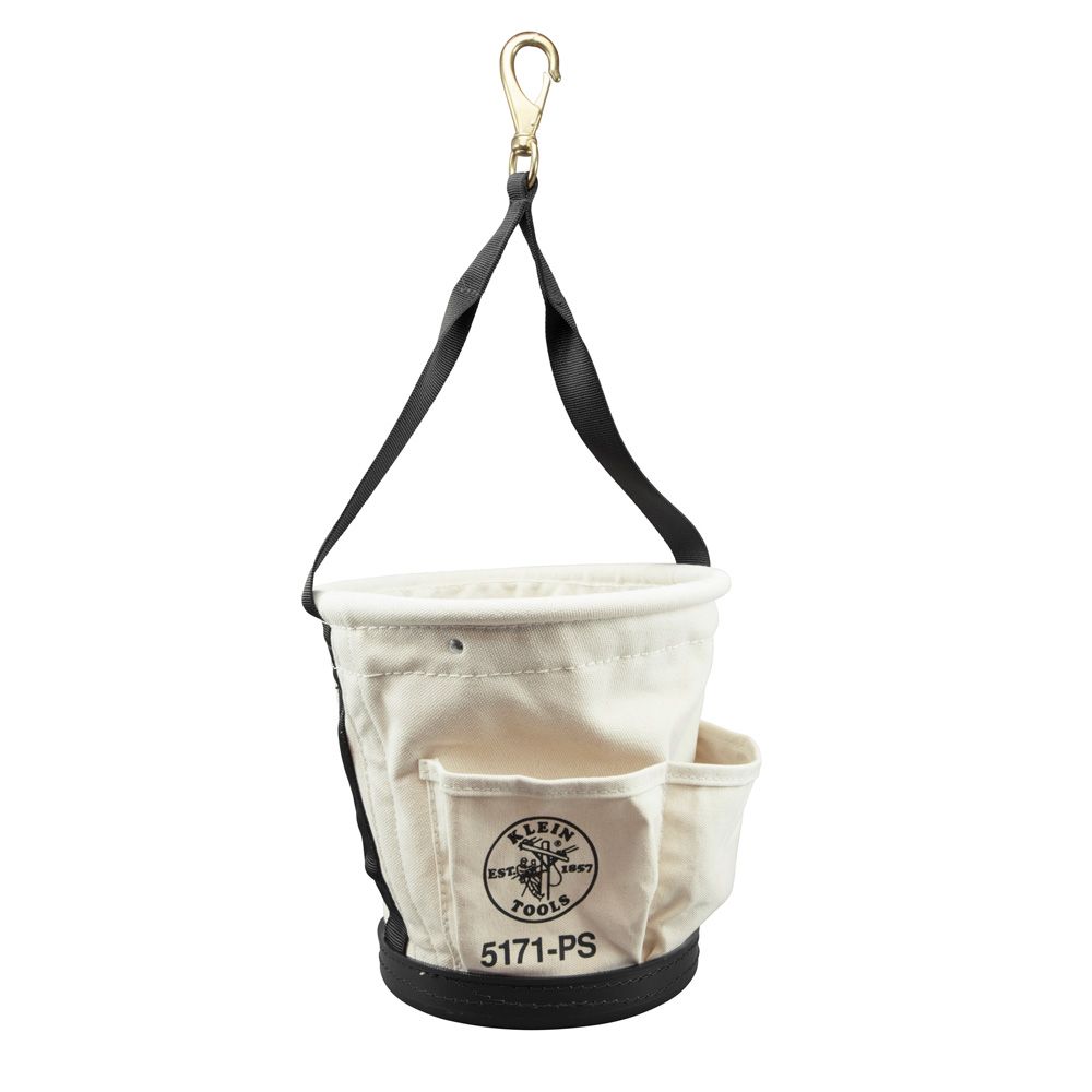 5171PS Klein Tapered Wall Bucket, 4 Outside Pockets from GME Supply
