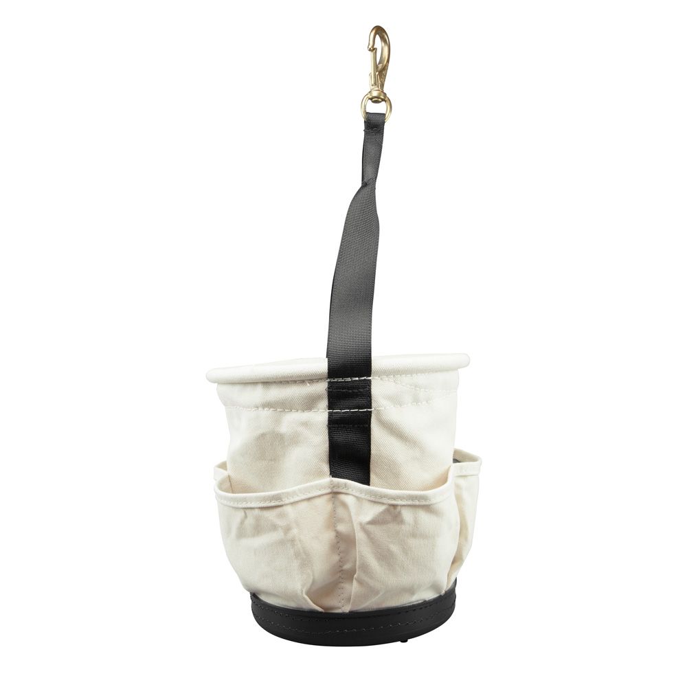 5171PS Klein Tapered Wall Bucket, 4 Outside Pockets from GME Supply