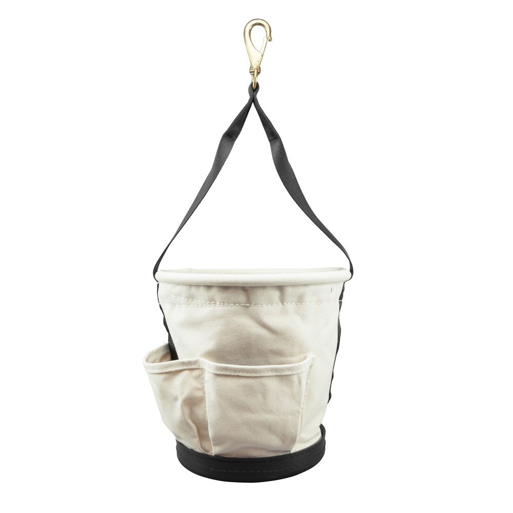 5171PS Klein Tapered Wall Bucket, 4 Outside Pockets from GME Supply