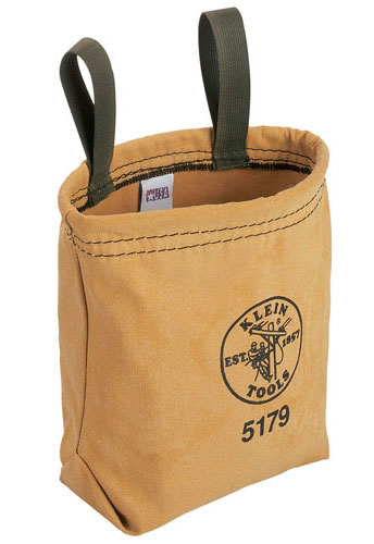 5179 Klein Water Repellant Canvas Tool Pouch - w/ Belt Loops
