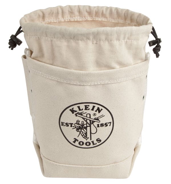 5416TC, Klein Top Closing Bull-Pin & Bolt Bag, Canvas