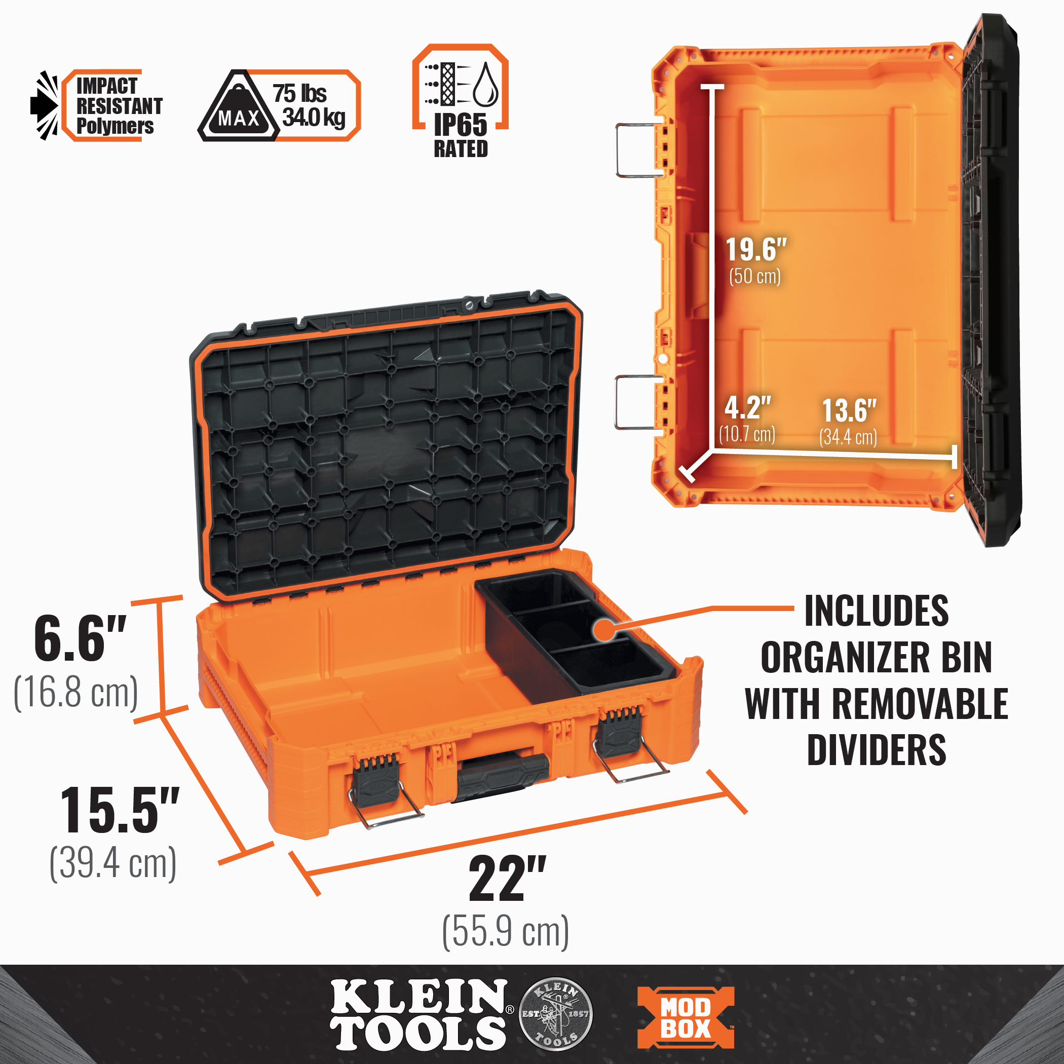 Klein Tools MODbox Small Toolbox from GME Supply