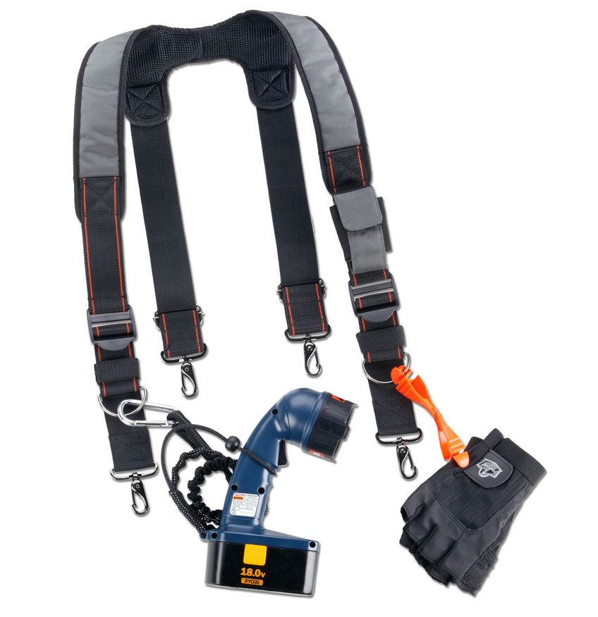 Ergodyne 5560 Arsenal Padded Tool Belt Suspenders from GME Supply