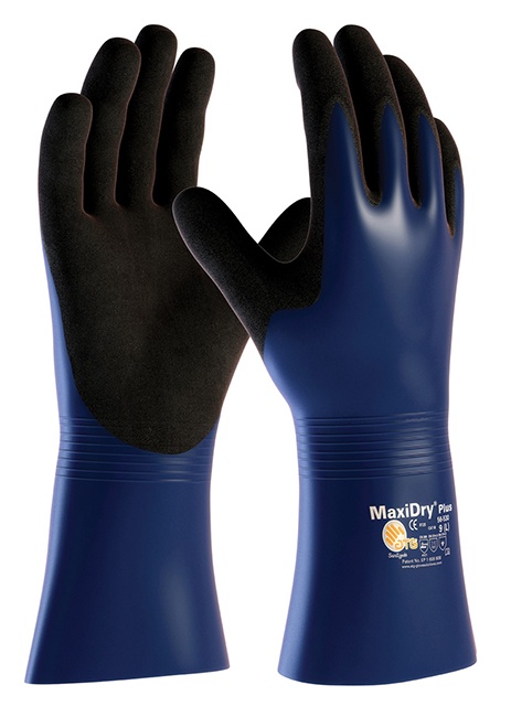 MaxiDry Plus 56-530 Hi-Performance Nitrile Gloves from GME Supply