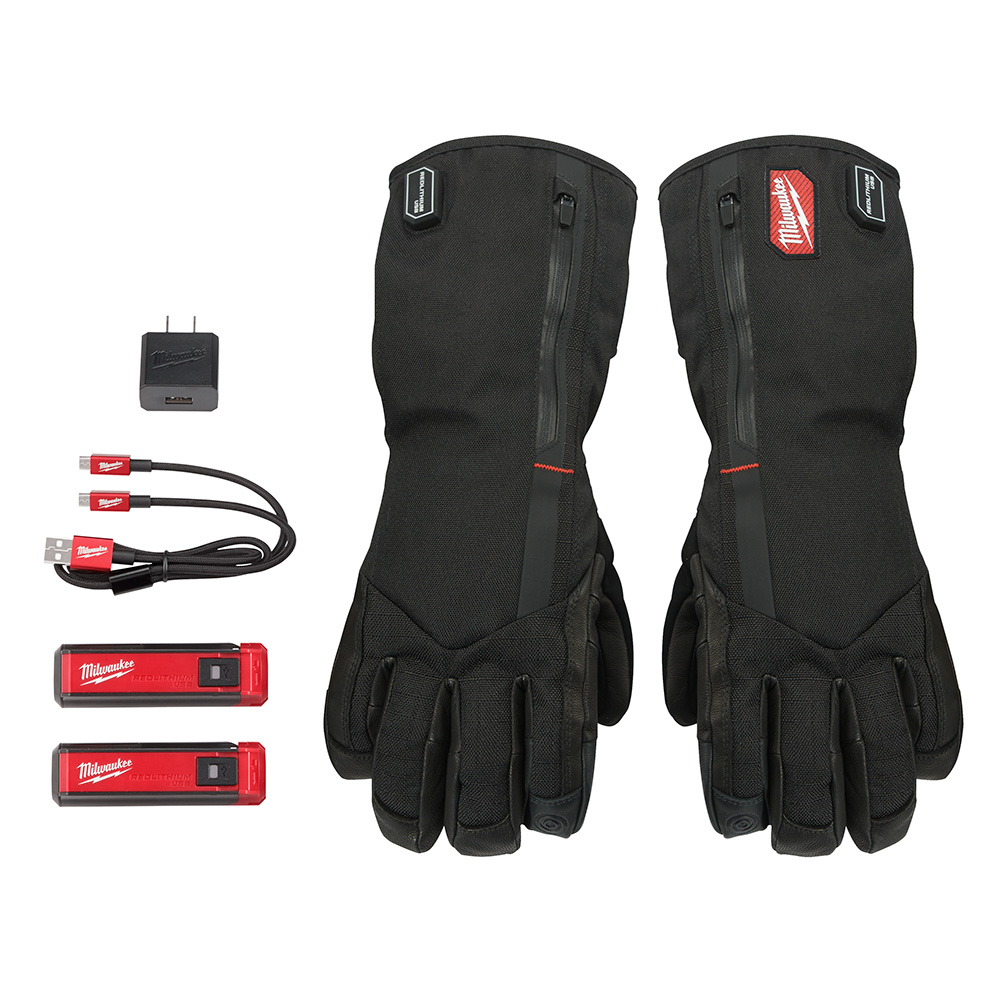 Milwaukee REDLITHIUM USB Heated Gloves from GME Supply