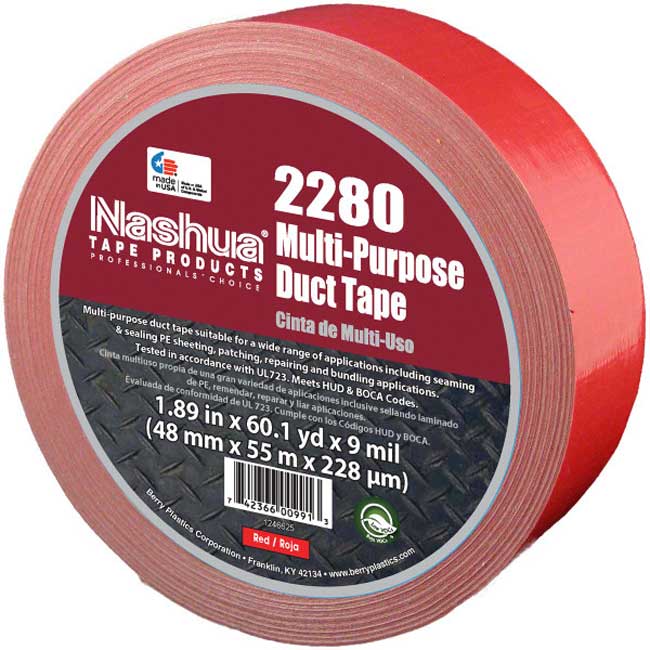 Nashua General Purpose Red Duct Tape from GME Supply