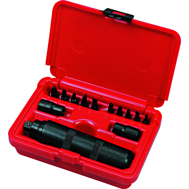Proto 3/8 Inch Drive 13 Piece Hand Impact Driver Set from GME Supply
