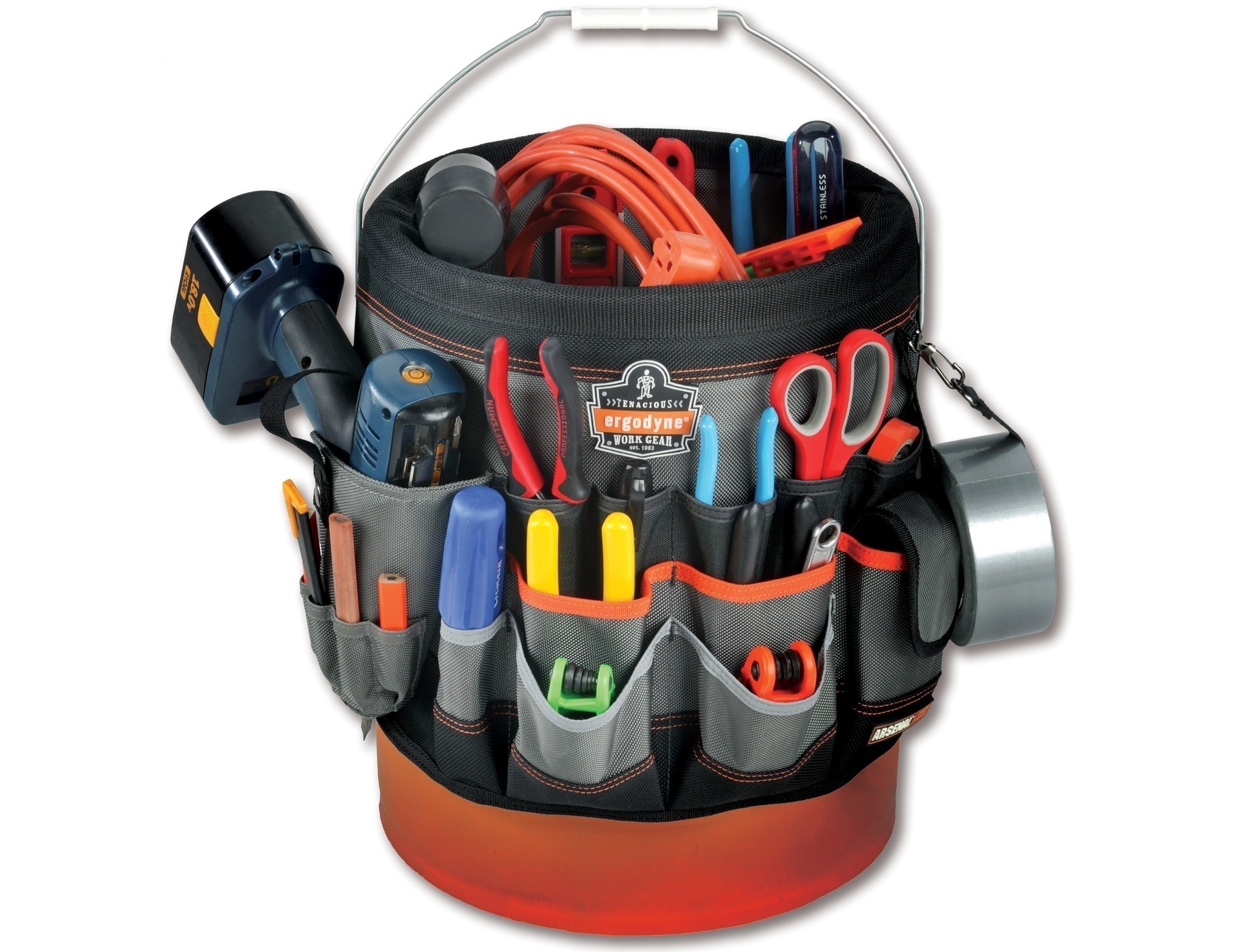 5860 Ergodyne Arsenal 56-Pocket Bucket Organizer