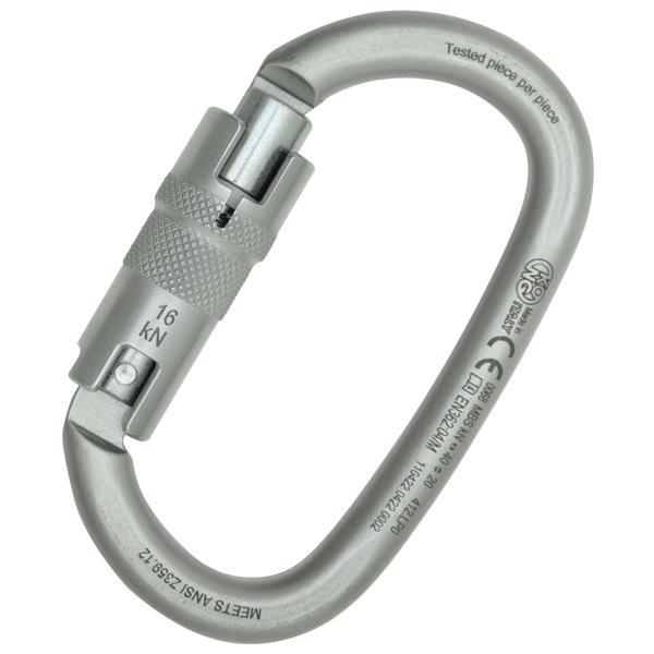 Kong Ovalone Carbon Auto Block ANSI Carabiner from GME Supply