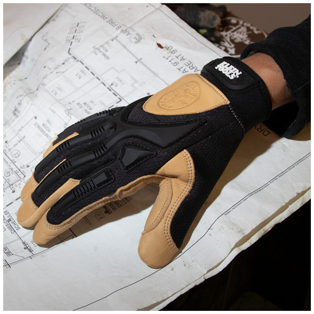Klein Tools Leather Work Gloves - GME Supply