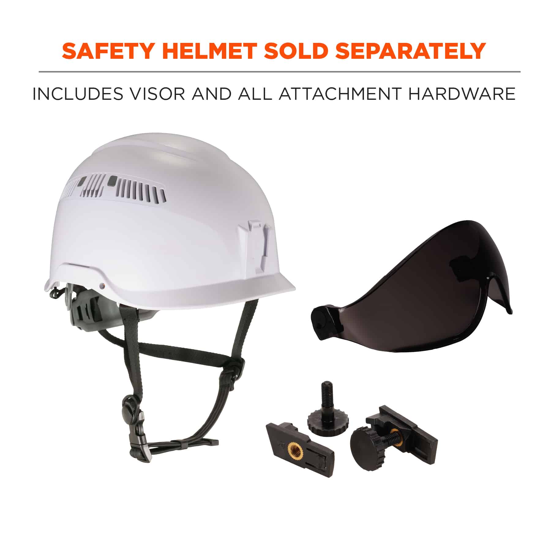 Ergodyne Skullerz 8991 Safety Helmet Visor from GME Supply