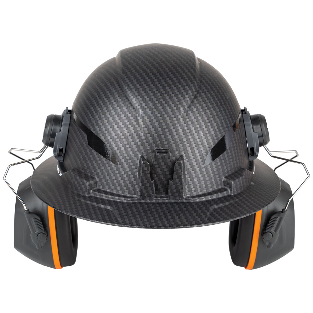 Klein Tools Full Brim Style Hard Hat Earmuffs from GME Supply