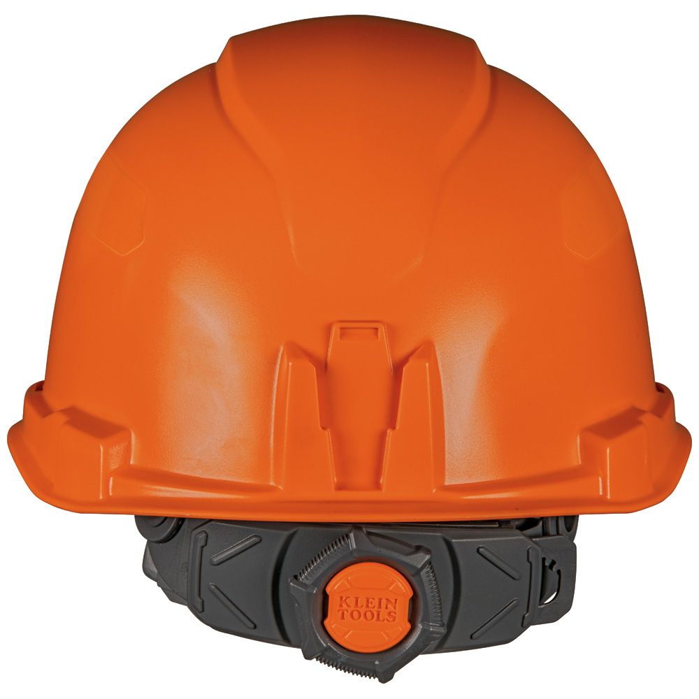 Klein Tools Orange Cap Style Hard Hat with Headlamp