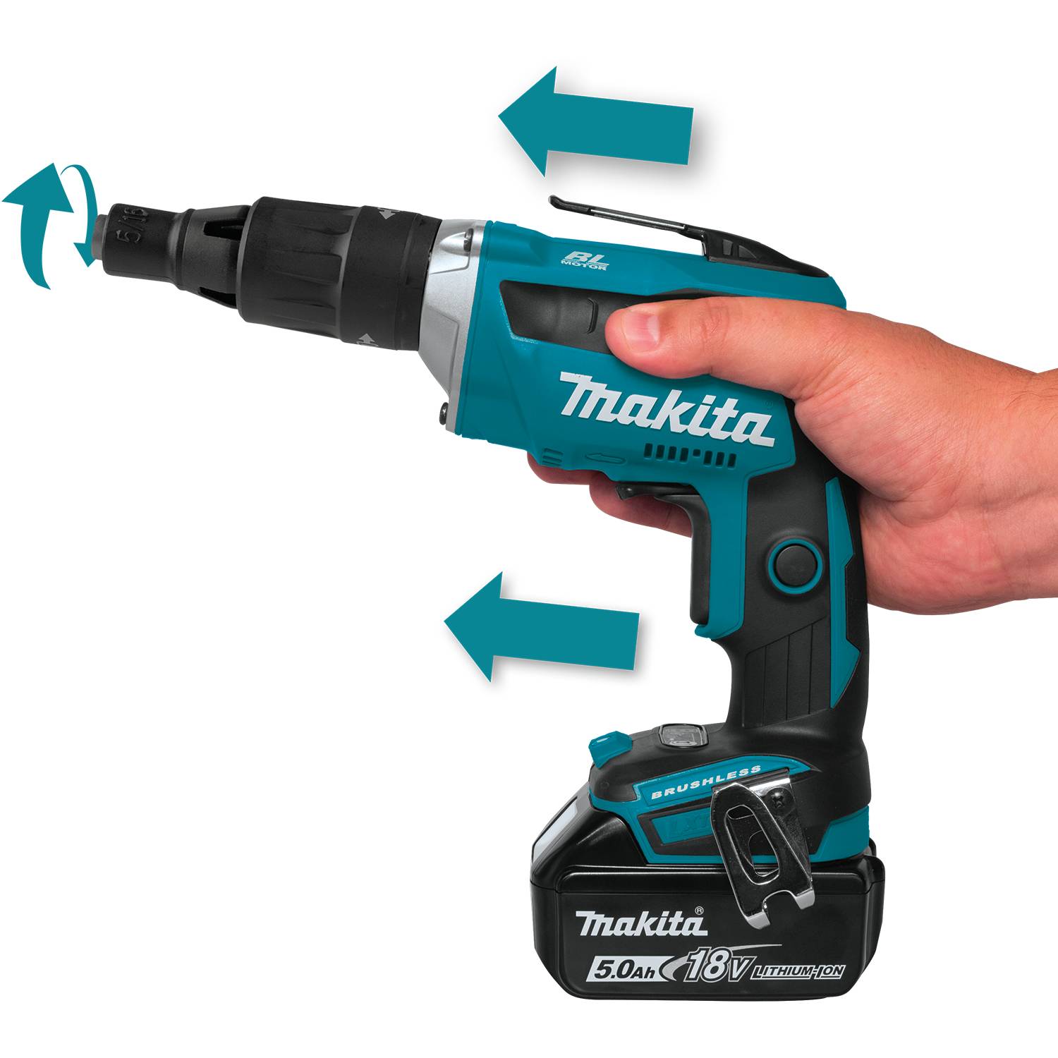 Makita 18V LXT Lithium-Ion Brushless 2500 RPM Cordless Screwdriver Kit from GME Supply