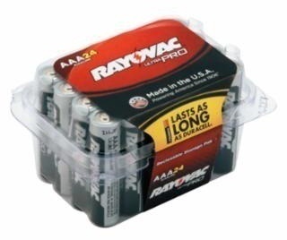 Rayovac Ultra Pro AAA Alkaline Batteries from GME Supply