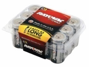 Rayovac Ultra Pro C Alkaline Batteries from GME Supply