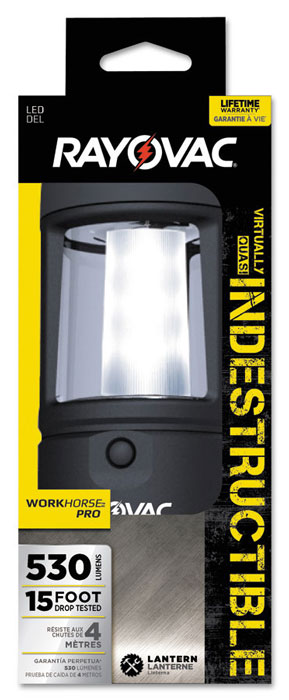 Rayovac Sportsman Virtually Indestructible 530 Lumen 3D LED Lantern