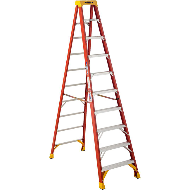 Werner Fiberglass Step Ladders from GME Supply