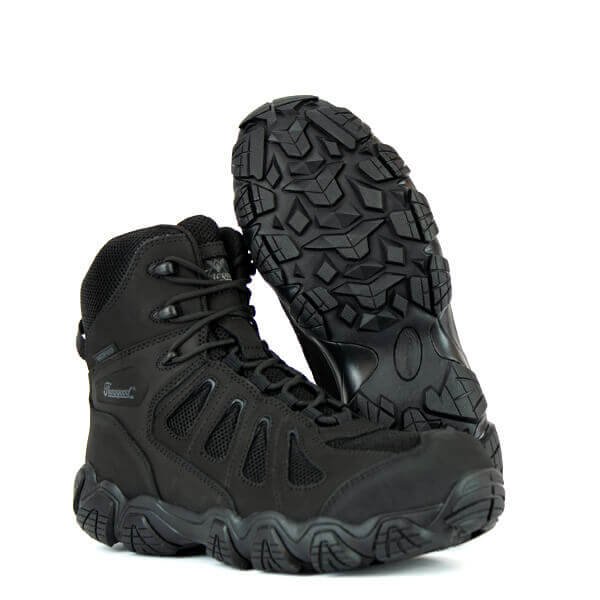 Thorogood Crosstrex Series Safety Toe Side Zip BBP Waterproof 6 Inch Hiker Boots from GME Supply