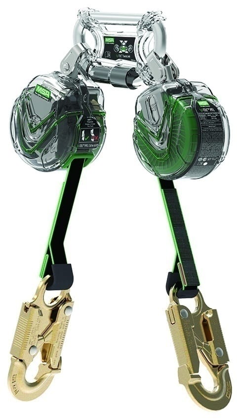 MSA V-TEC Mini Twin Leg 6 FT PFL - GME Supply