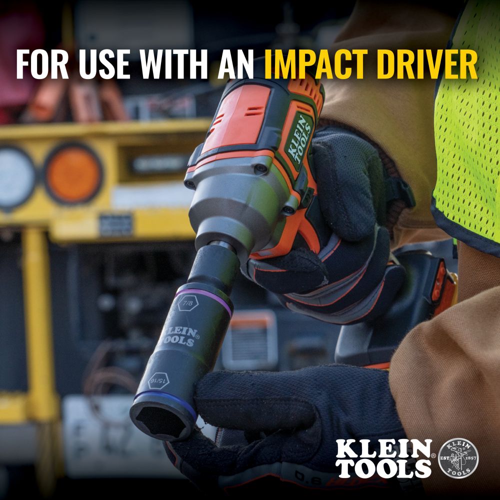 Klein Tools Flip Impact 7 Piece Socket Set