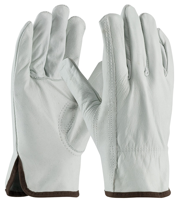 PIP Superior Grade Top Grain Cowhide Leather Drivers Glove with Keystone Thumb from GME Supply