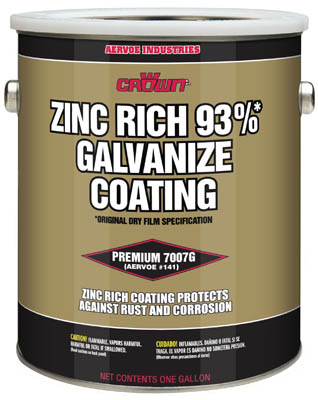7007G Crown Cold Galvanizing Compound - 1 Gallon from GME Supply