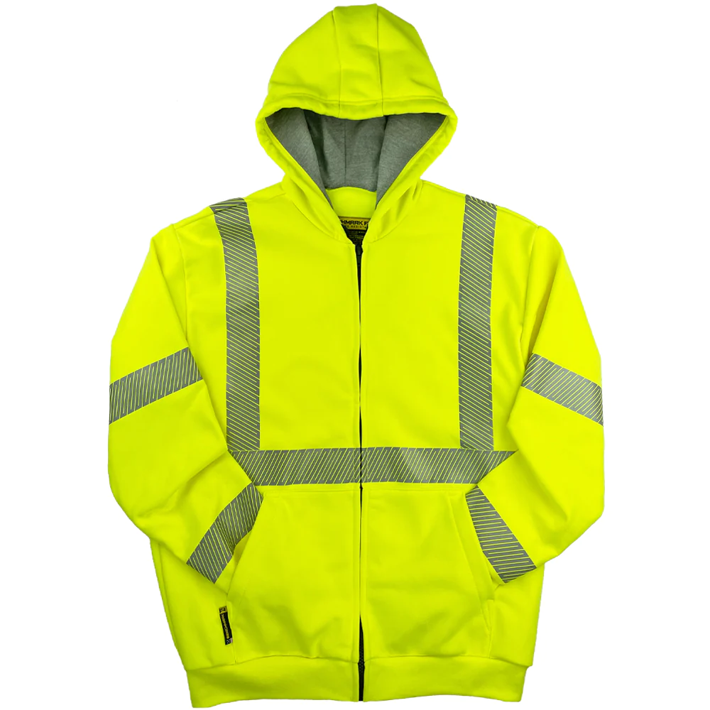 Benchmark Amarillo Flame Resistant Hi-Visibility Hoodie from GME Supply