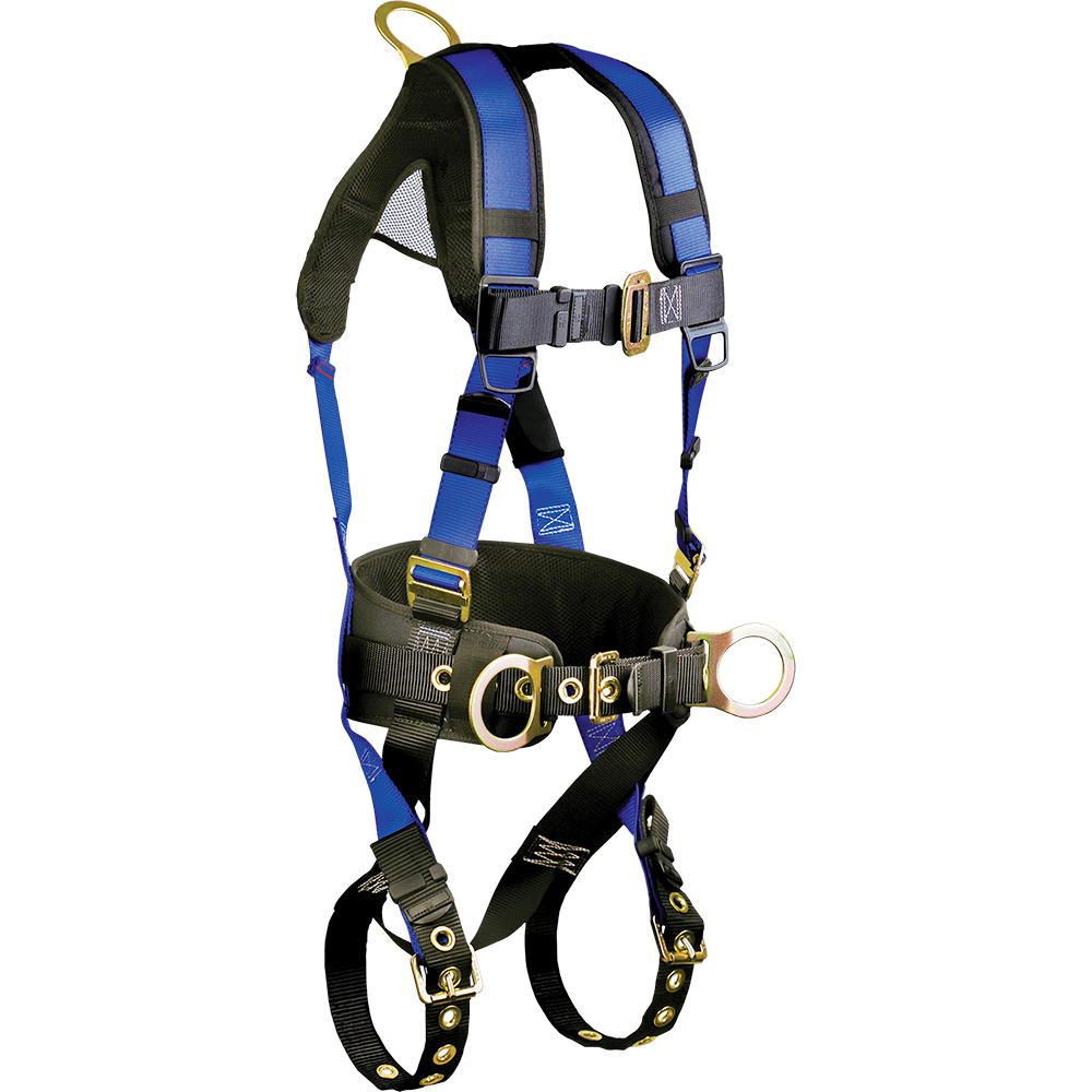 FallTech Contractor+ Belted 3 D-Ring Harness from GME Supply