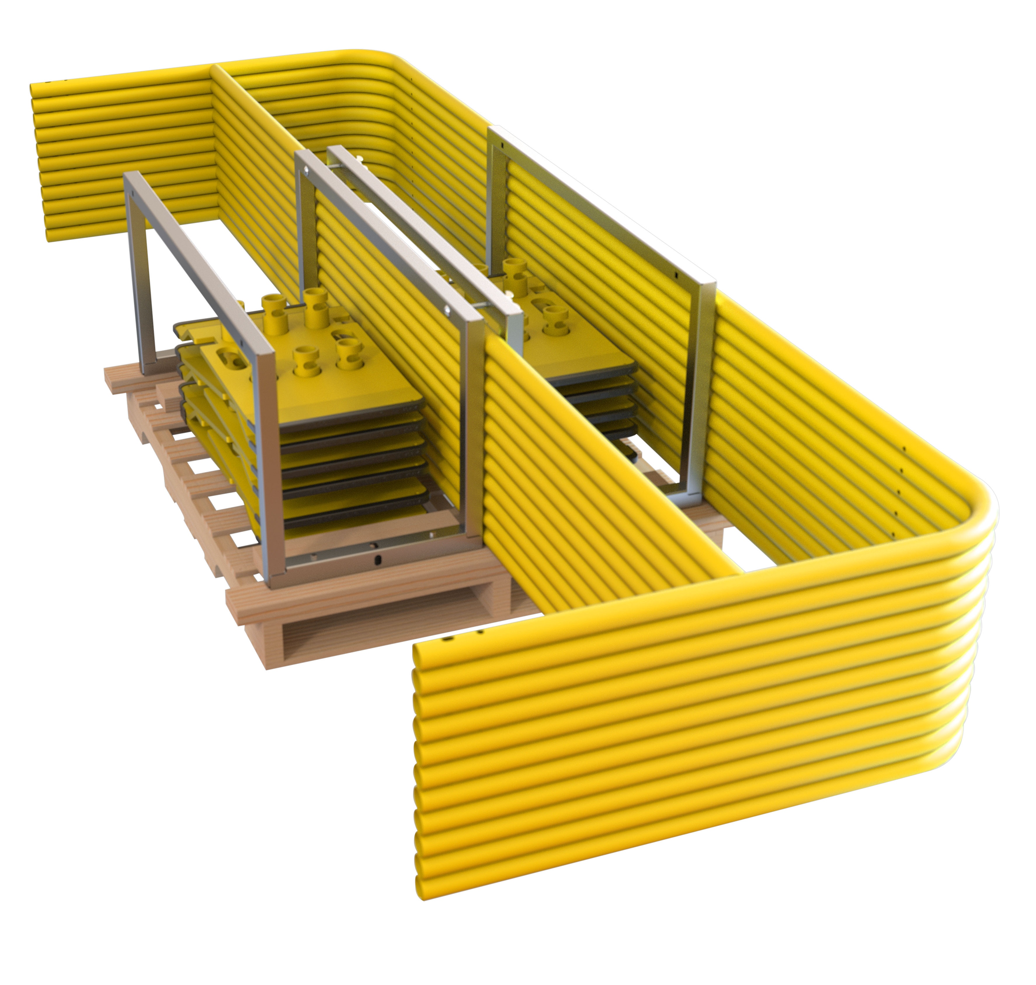 Tie Down Engineering Guardrail Stack Pallet Kit Tie Down Engineering Guardrail Stack Pallet Kit