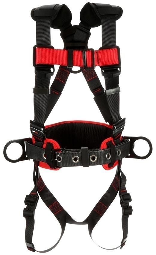 Protecta Construction Style Positioning Harness with Mating & Pass-Thru Buckles from GME Supply