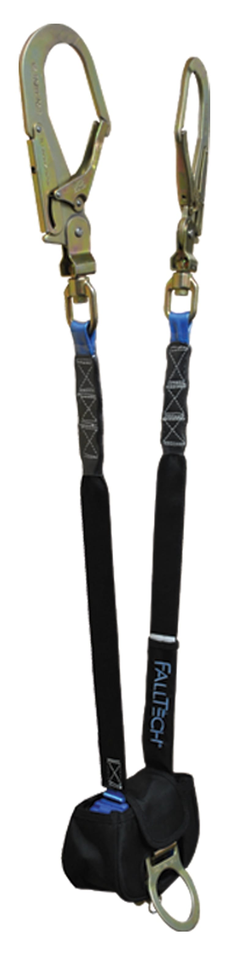 7278 FallTech 6' Twin-Leg Web SRL w/Alum Snap Hooks w/bag