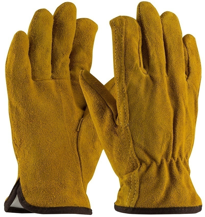 PIP Regular Grade Top Grain Cowhide Leather Glove with White Thermal Lining and Straight Thumb (Dozen) from GME Supply
