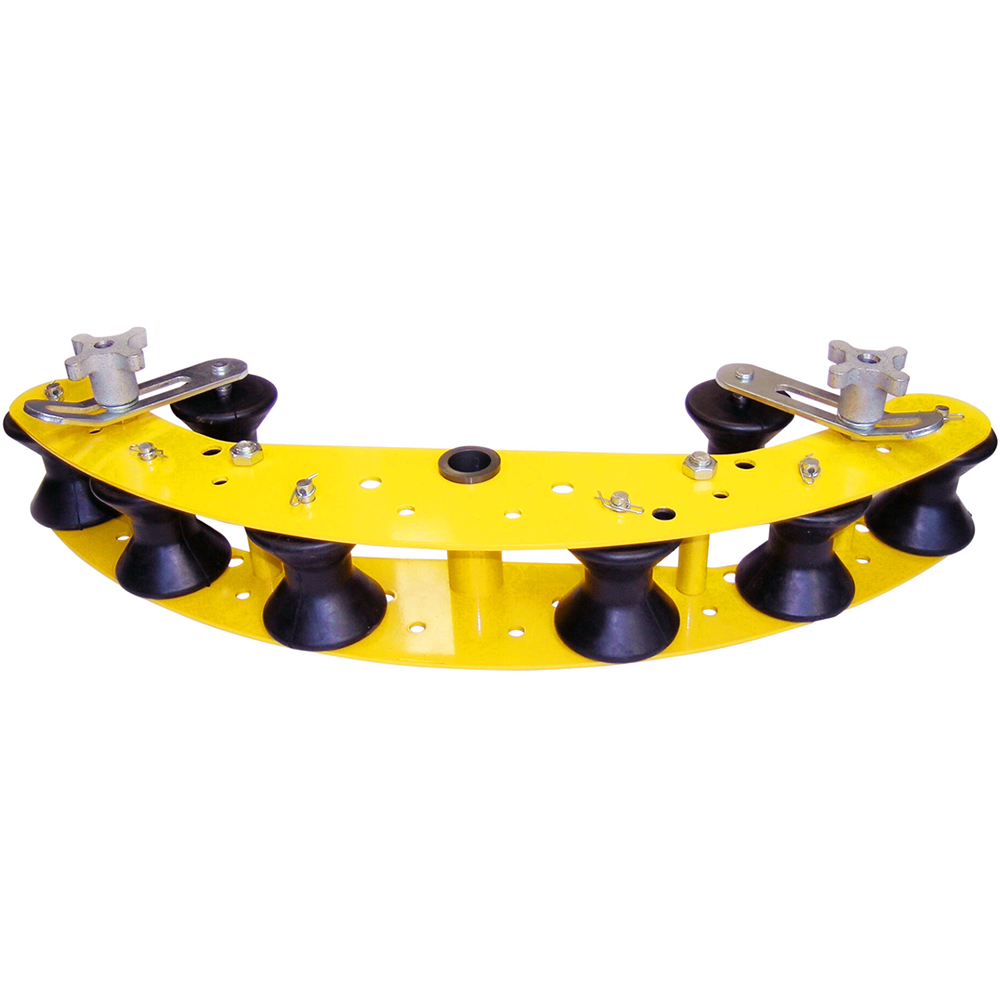 Jameson Corner Block with 3 Inch Rubber Rollers from GME Supply